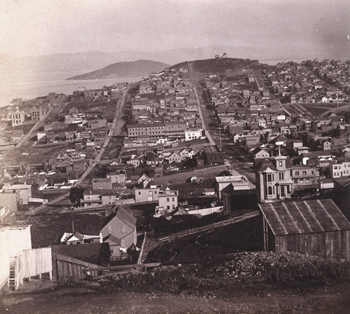 439. Telegraph Hill from the Reservoir, San Francisco