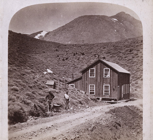 1724. Boarding House--At Shaft No. 4, Sutro Tunnel