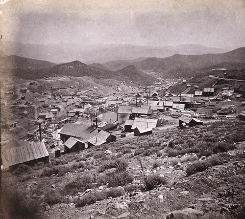 737. Gold Hill--General view, from the Ophir Grade, Looking South