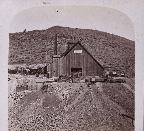 1713. Shaft No. 2--Sutro Tunnel, from the South