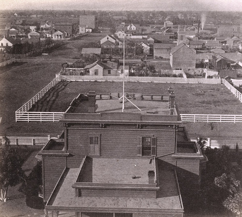 1039. Stockton, from the South, (No. 1) looking North San Joaquin County