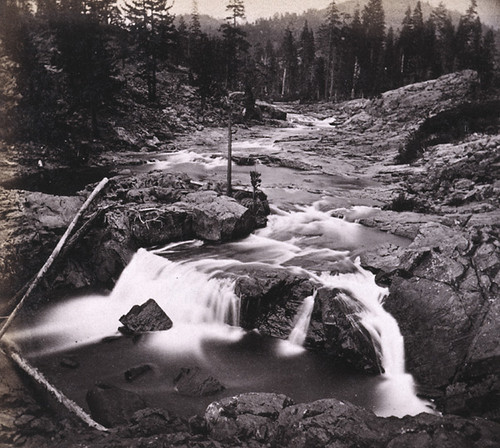 773. Falls on the Yuba River, near Cisco, Placer Co