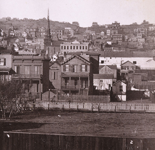 164. San Francisco from cor. Market and Sixth Sts., Looking North to corner California and Taylor streets