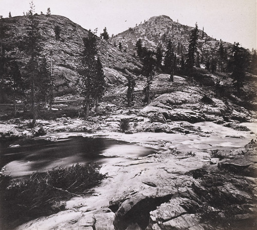 772. Scene on the Yuba River, near Cisco, Placer County