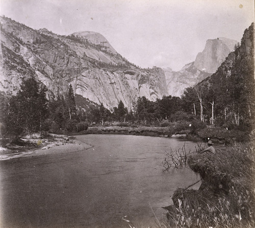 1115. The South Dome, 6,000 feet high, Yo-Semite Valley, Mariposa County