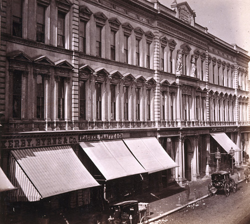 144. Entrance to Lick House, Montgomery Street, San Francisco