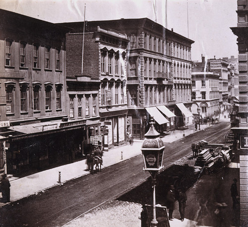 111. Montgomery Street, west side from Pine to California--Odd Fellows' Hall, San Francisco