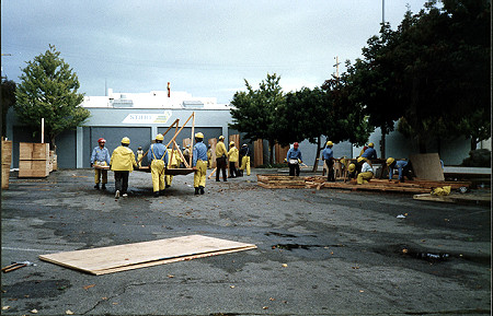 Cleanup from the 1989 earthquake