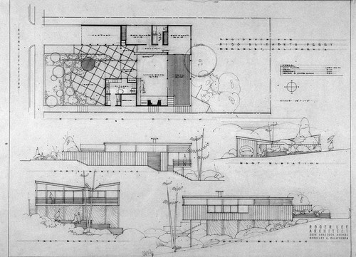 Perry (Elizabeth) Residence, Berkeley, CA, 1954