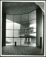 La Tijera Theatre, Los Angeles, foyer, with view out to street