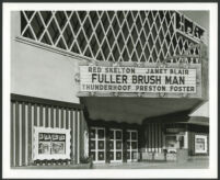 Helix Theatre, La Mesa, entry doors and marquee