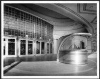 Academy Theatre, Inglewood, ticket booth, entry doors