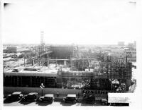 Fox Theatre, Phoenix, Contruction site [5], framing