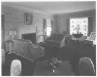 Boasberg House, Westwood, Los Angeles, living room