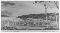 Desert Club, La Quinta, second unit, photograph of rendering