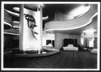 Chapultepec Theatre, Mexico City, fountain in foyer