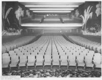 Picwood Theatre, Los Angeles, auditorium, rear