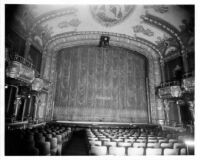 Follies Theatre, auditorium, proscenium
