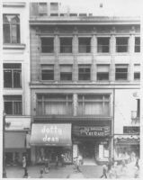 Le Roy's Store, street elevation before remodeling