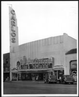 Carlos Theatre, San Carlos, street elevation, day