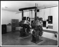 Garmar Theatre, Montebello, projection room