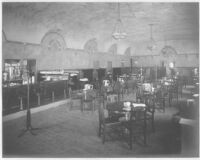 Marchetti's Restaurant, Los Angeles, dining room before remodel
