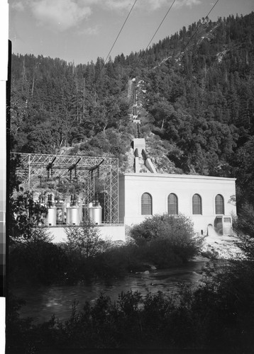 "Buck's Creek" Power House in Feather River Canyon, Calif