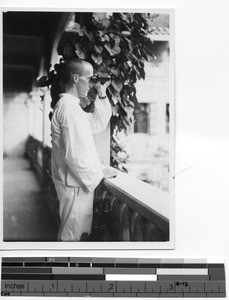 Fr. Francis T. Donnelly at Meixien China, 1930