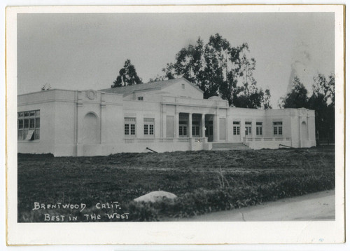 1920 view of high school