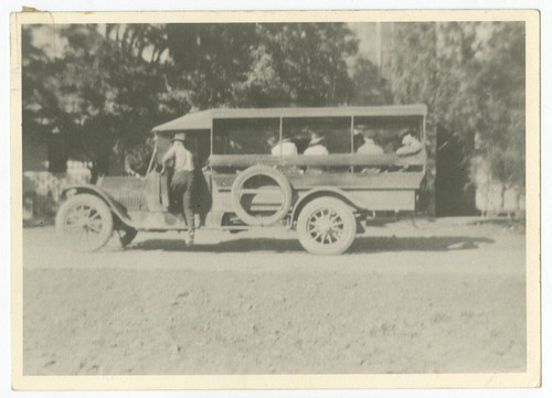 Bus side view