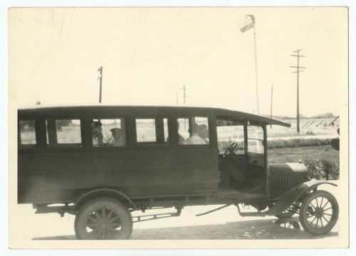 Bus with students