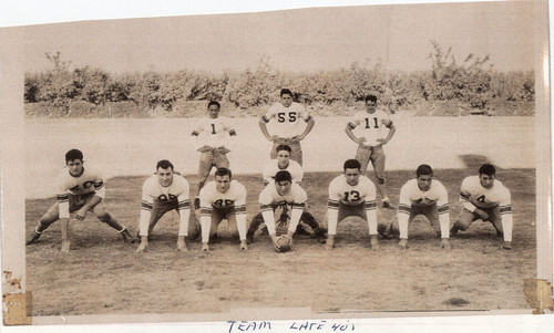 Late 1940's football team