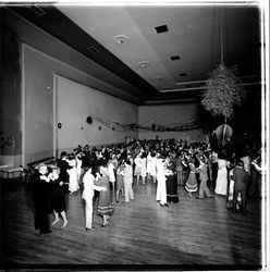 Burkhart Dance Class Christmas ball, Santa Rosa, California, 1979