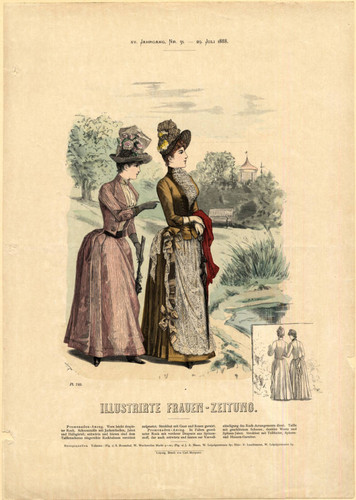 German fashions, Summer 1888