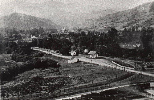 San Anselmo Station, Marin County, California, circa 1895 [photograph]