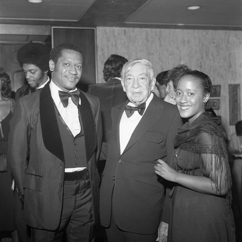 Dr. H. Claude Hudson attending the NAACP Image Awards, Los Angeles, 1978