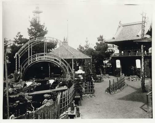[Japanese Tea Garden at Midwinter Fair in Golden Gate Park]