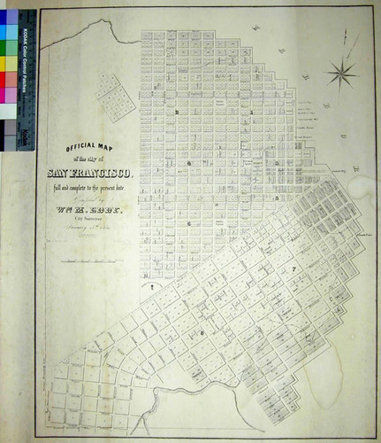 Official map of the city of San Francisco : full and complete to the present date / compiled by Wm. M. Eddy, City Surveyor