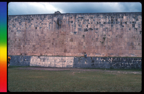 Viaje a Yucatán - Interior Wall of Ball Court