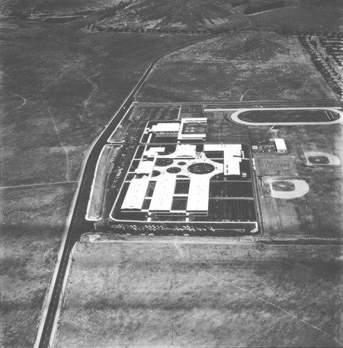 Newbury Park High School aerial, 1968