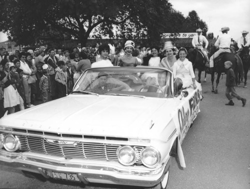 Conejo Valley Days 1961, parade car