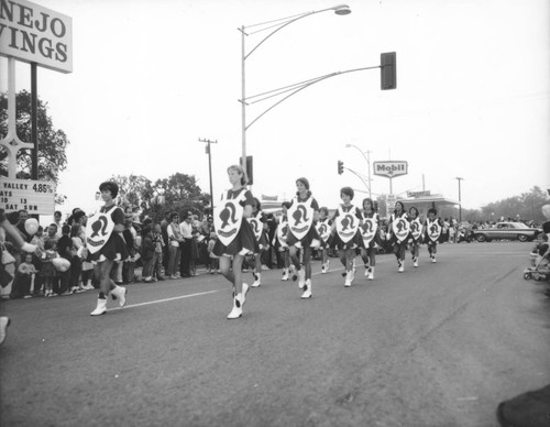 Lancer marching band, Conejo Valley Days Parade 1965