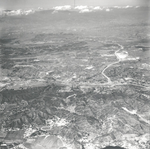 Aerial views of the Conejo Valley