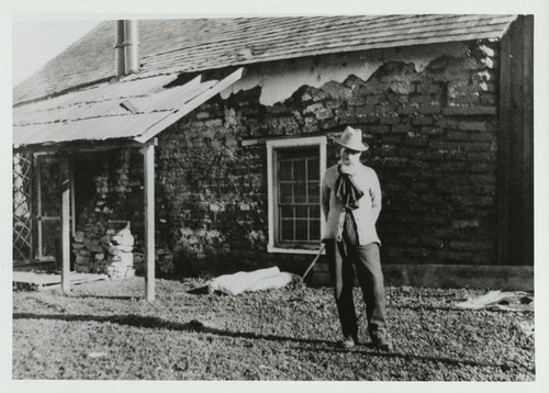 Andrew Russell at Old De La Guerra Adobe