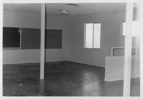 Interior of Park Oaks temporary school