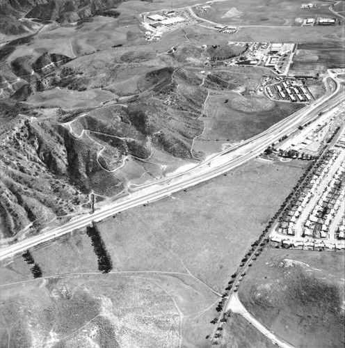 Along the 101 freeway, Conejo Grade, 1967