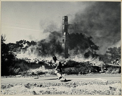 Burning of Stagecoach Inn