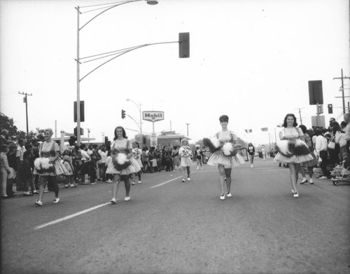 Thousand Oaks High School drill team, Conejo Valley Days Parade 1965