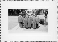 Group photo of San Jose State College 1947 graduates