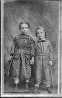 Sarah Locke Smith with brother Elmer Hammond Locke as children
